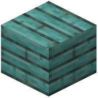 Cyan Painted Planks