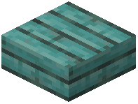 Cyan Painted Slab
