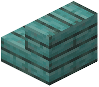Cyan Painted Stairs