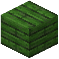 Green Painted Planks