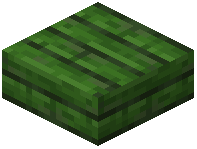 Green Painted Slab