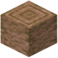 Stripped Kapok Log