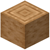 Stripped Pine Log