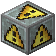 Industrial Metal Warning Block