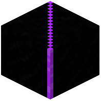 Purple Neon Onyx Block