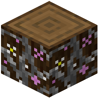 Magenta Flowering Spruce Log