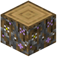 Purple Flowering Oak Log