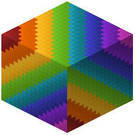 Rainbow Glazed Terracotta