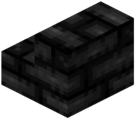 Small Night Stone Bricks Stairs
