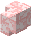 Cracked Rock Pink Salt Brick Wall