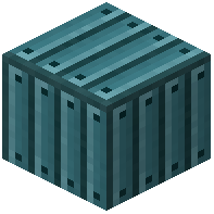 Cyan Metal Wall B