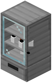Filled Laboratory Shelf