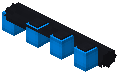 Lightblue Garland