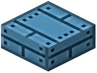 Lightblue Metal Wall A Slab
