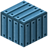 Lightblue Metal Wall B