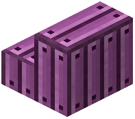 Magenta Metal Wall B Stairs
