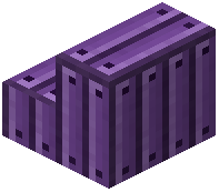 Purple Metal Wall B Stairs