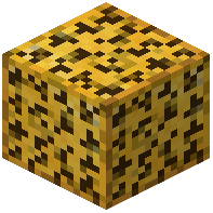 Dark Gold Hieroglyph Block