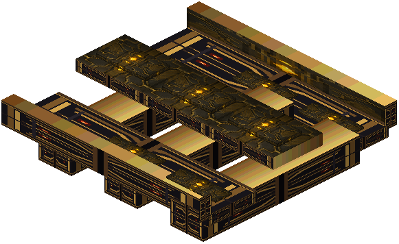Goa'uld Mess Hall Bench Table