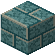 Dark Organic Metal Block