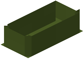 Clawfoot Bathtub (Green)