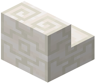 Chiseled Quartz Block Stairs