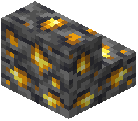 Deepslate Gold Ore Stairs