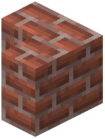 Sideways Brick Stairs