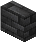 Vertical Deepslate Tiles Slab