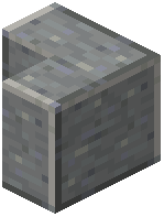 Sideways Polished Andesite Stairs