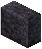 Vertical Polished Blackstone Slab
