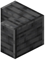 Sideways Polished Deepslate Stairs