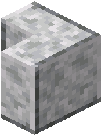 Sideways Polished Diorite Stairs