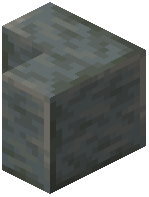 Sideways Polished Tuff Stairs