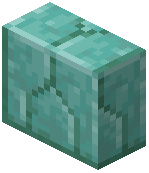 Vertical Prismarine Brick Slab