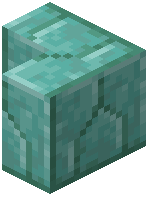 Sideways Prismarine Brick Stairs