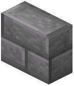 Vertical Stone Brick Slab