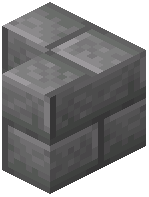 Sideways Stone Brick Stairs