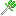 Green trident
