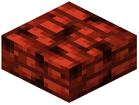Raw Redstone Slab
