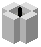 Scented Light Gray Candle