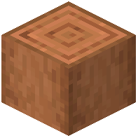 Stripped Olive Log