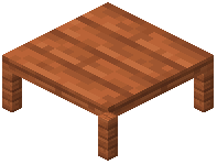 Acacia Plank End Table