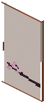Acacia Gray Paper Sliding Door