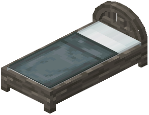 Acacia Gray Wood Bed