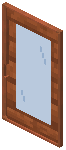 Acacia Light Blue Glass Sliding Door