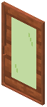 Acacia Lime Glass Sliding Door
