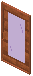Acacia Purple Glass Sliding Door