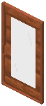 Acacia White Glass Sliding Door