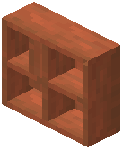 Acacia Wood Four Grid Cabinet